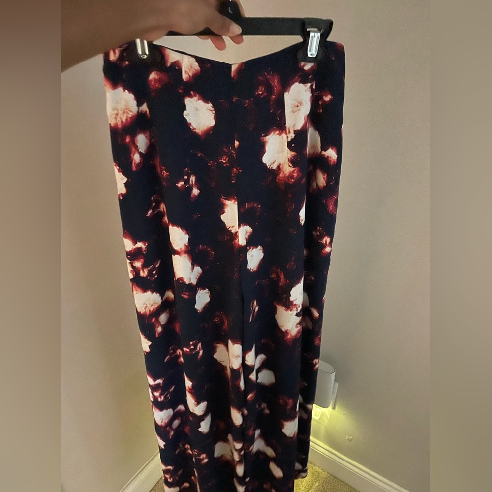 TILDON Women’s Spring Satin Wide Leg Party Pants Size 0